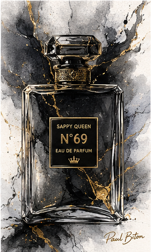 Sappy Queen N°69 — Noir & Or